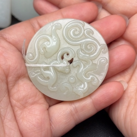 和田玉挂件未镶嵌