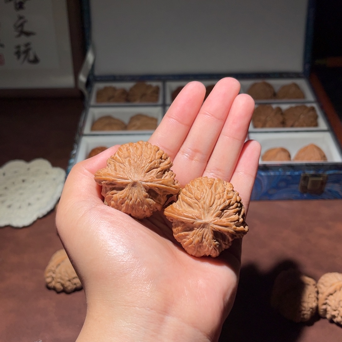 吊坠文玩核桃磨盘44