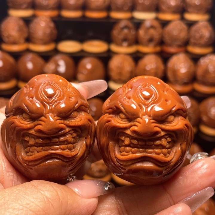 橄榄核把件海***?橄榄雕刻