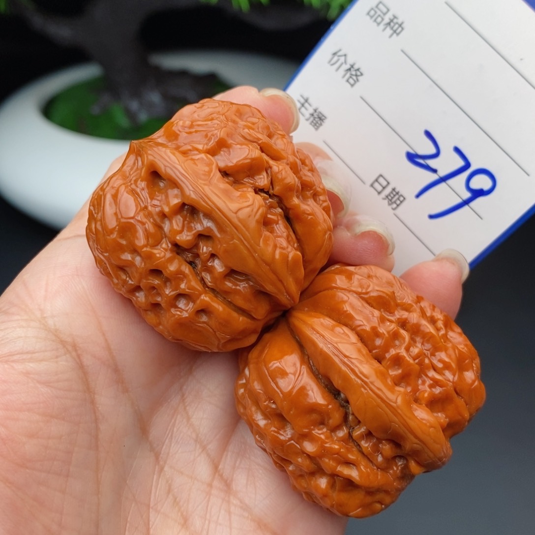 文玩核桃把件38甲骨文279