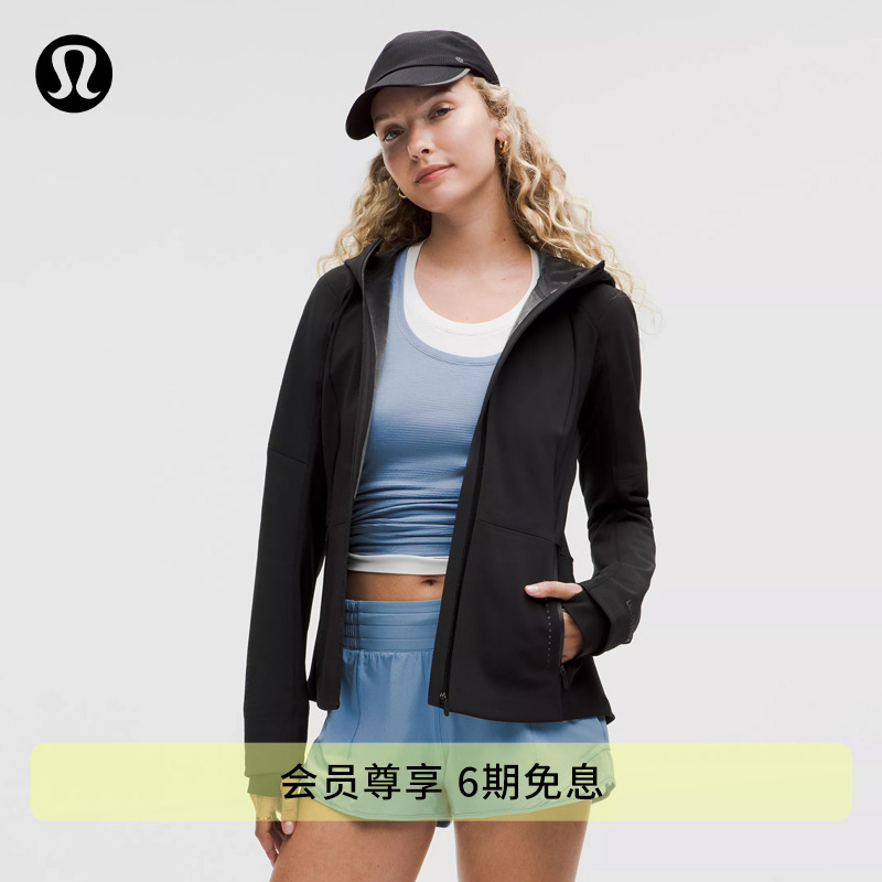 Cross Chill 女士运动夹克 防风拒水 丨lululemon丨LW4CEGS