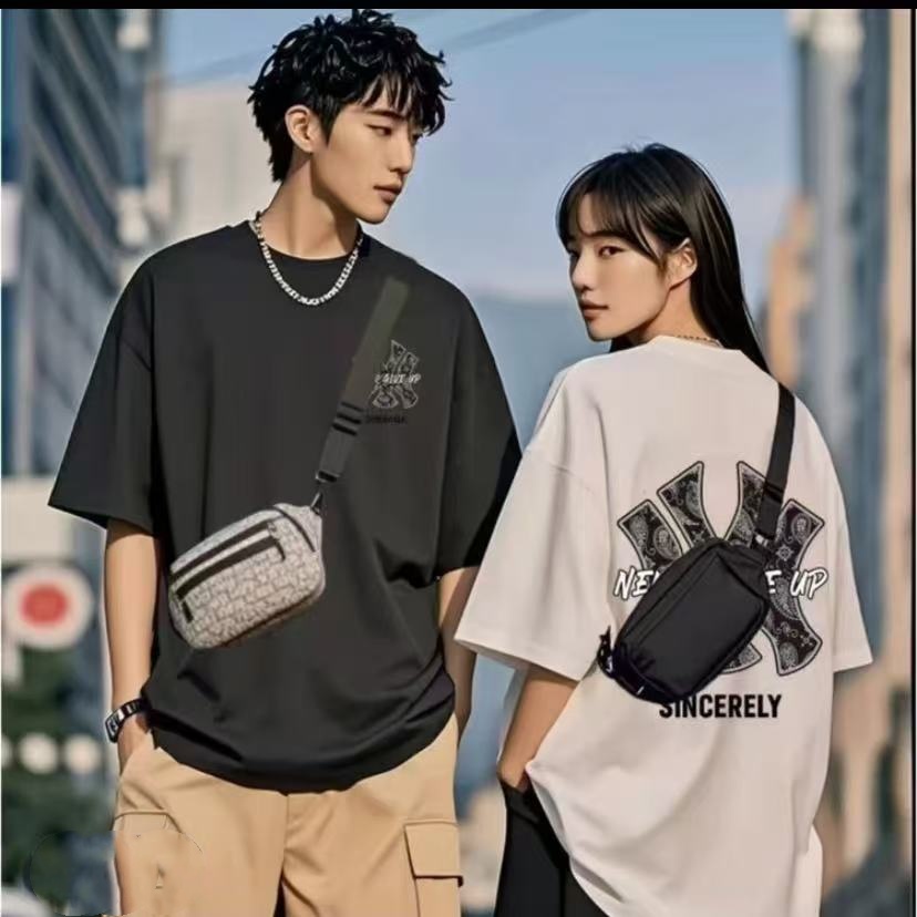 支持鉴定重磅新疆长绒棉短袖圆领云柔水光T打底衫男女纯棉T恤006