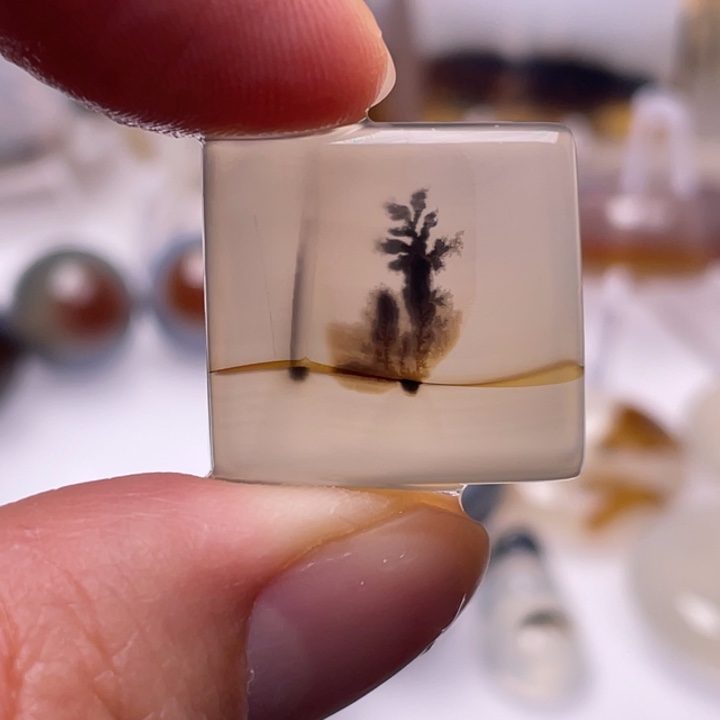 玛瑙/玉髓未镶嵌吊坠(不含链)