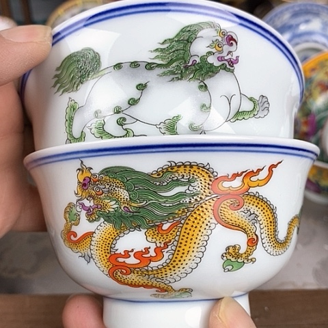 景德镇陶瓷藏式茶碗