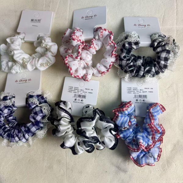 直播间选款专用发圈发绳百搭发饰