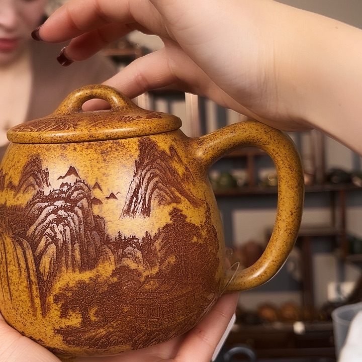 紫砂茶壶宜兴紫光堂