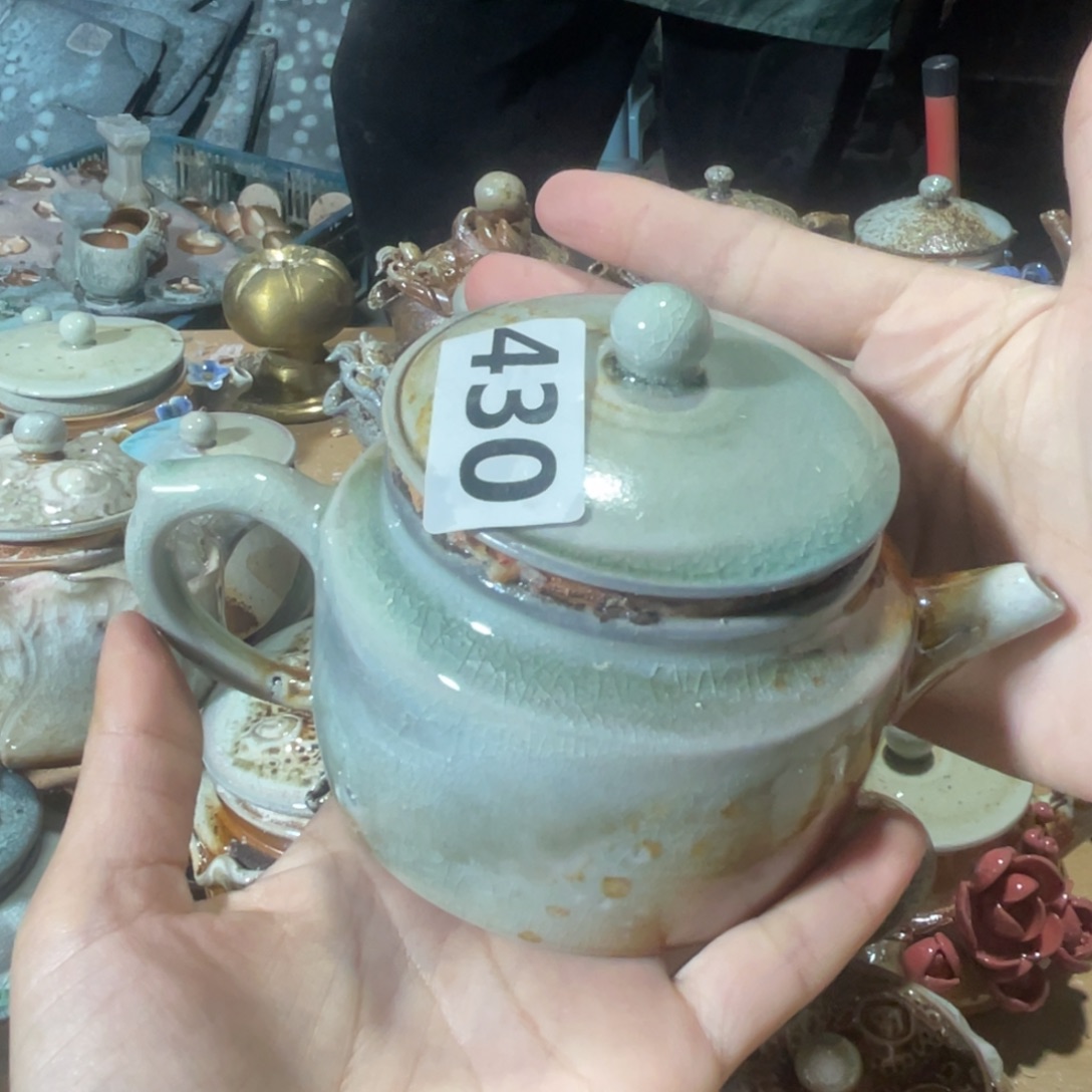 小***落纯手工柴烧茶壶茶具