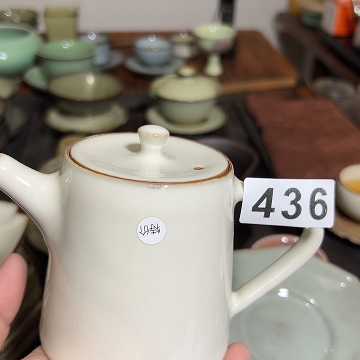 敲***吖小米茶器龙泉云间青瓷