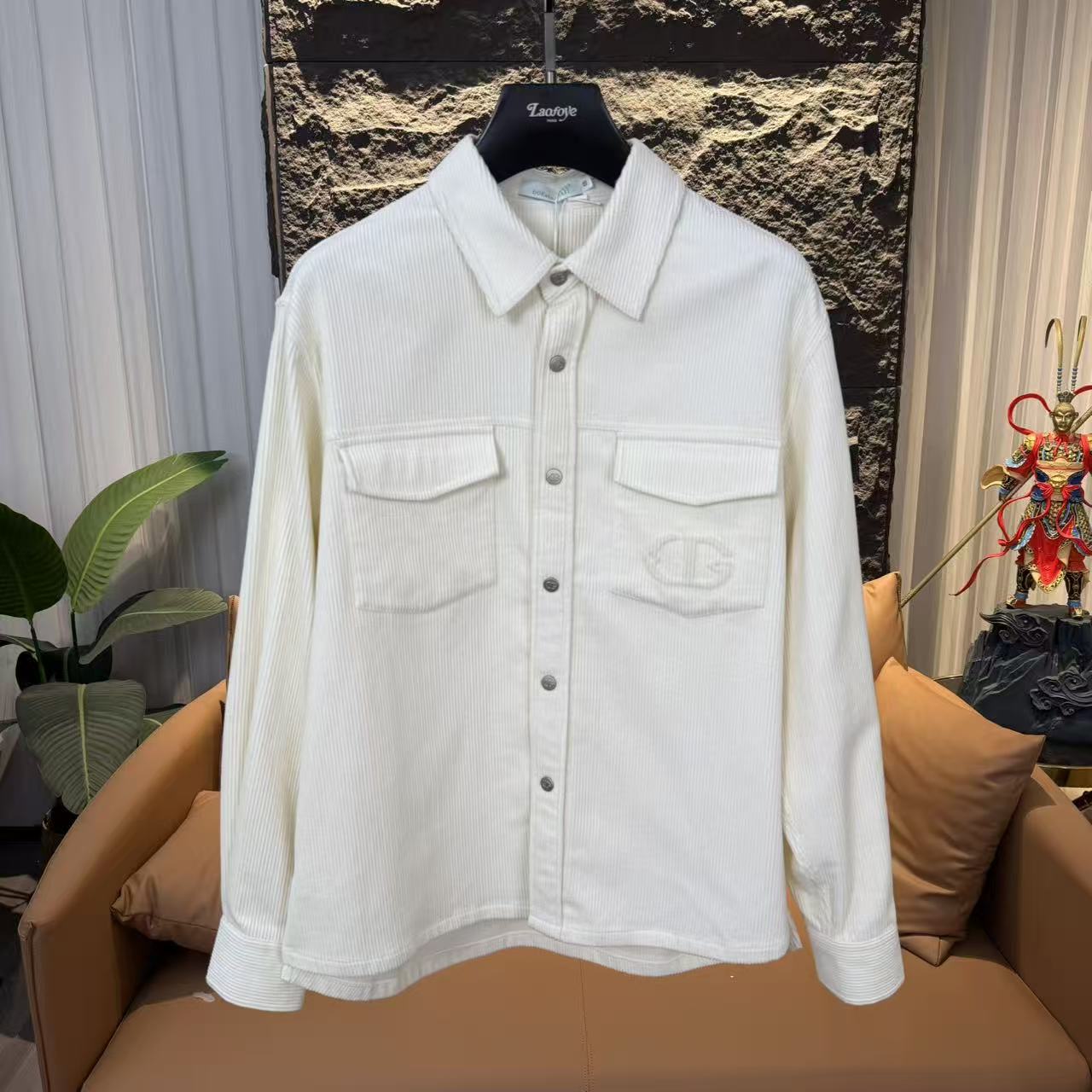 【VanJazny】QC高端品牌男士时尚潮流百搭简约棉夹克外套LF8508