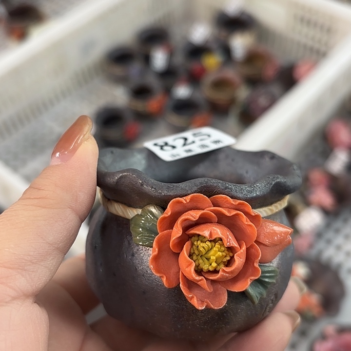 不***君山泉造物手工制作柴烧825