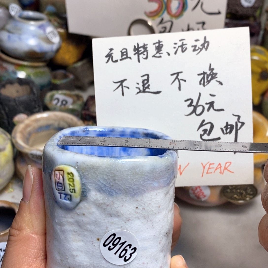 花盆特价不退不换的原价68