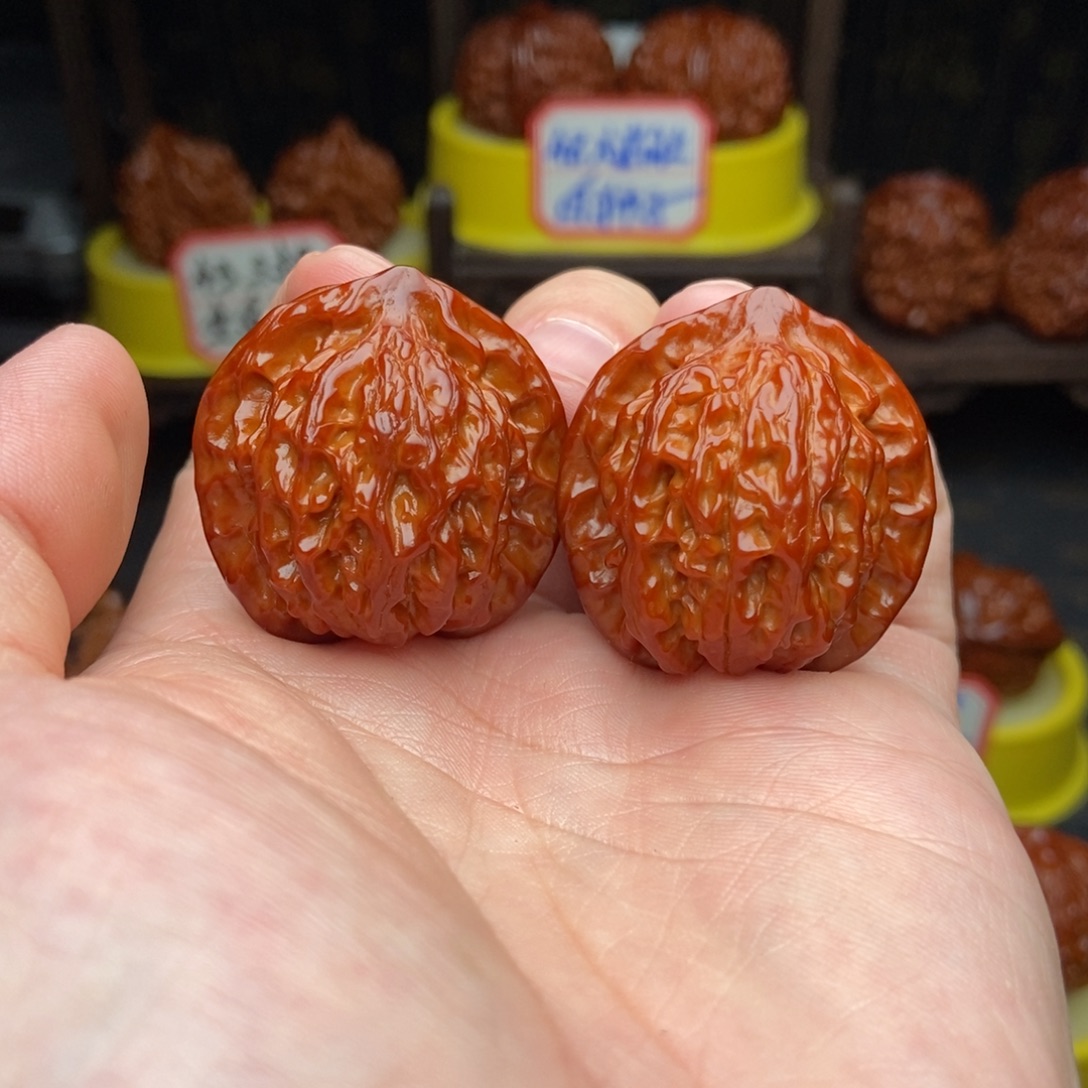 吊坠文玩核桃35盘古