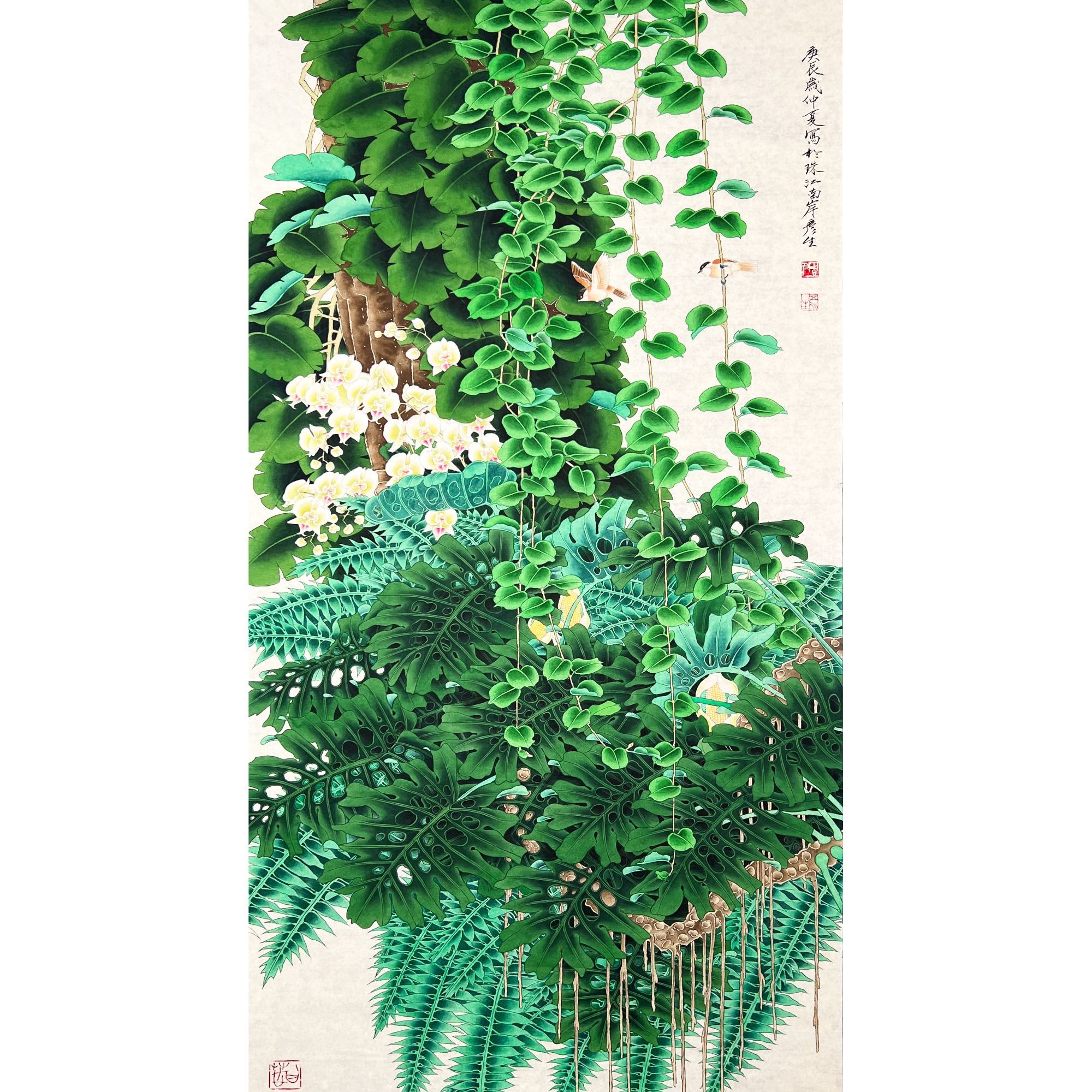 HLR1113-周彦生绘画130x65cm/约7.6平尺
