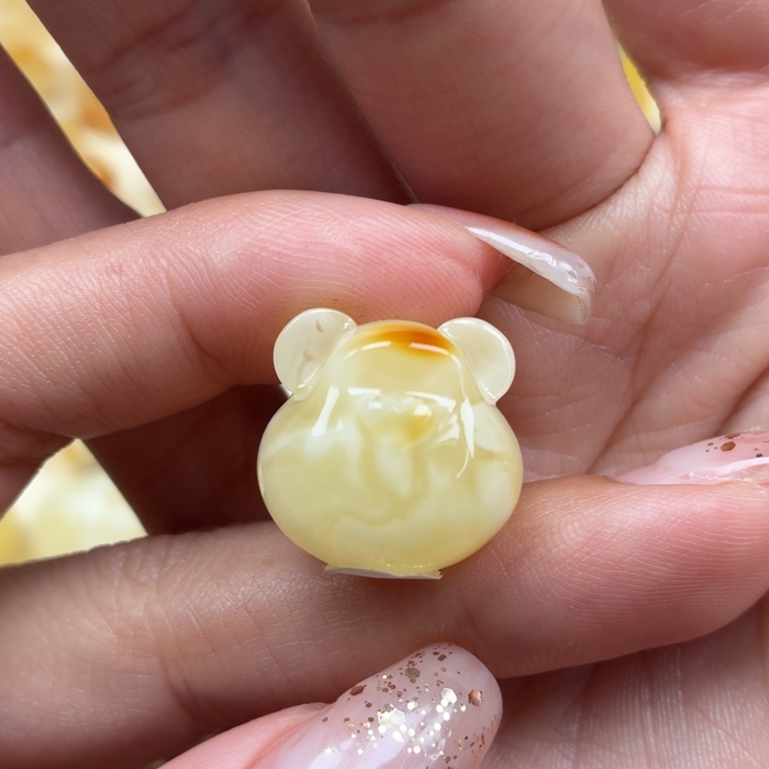 琥珀未镶嵌裸石蜜蜡