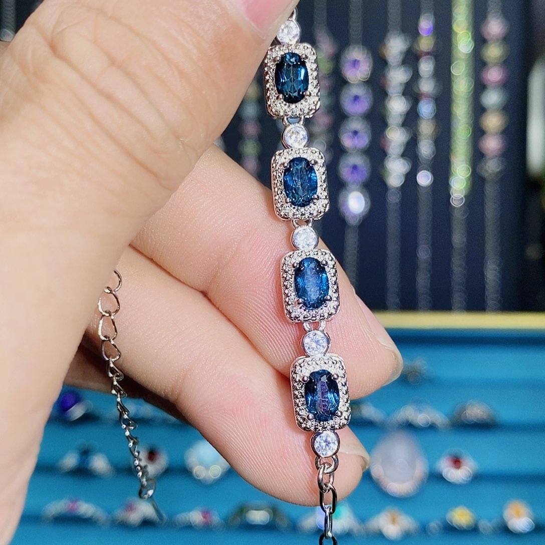 紫晶珠宝半成品银S925镶嵌