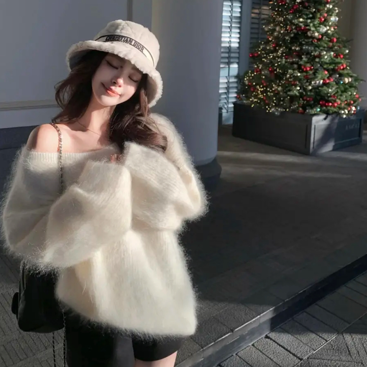 （孤品专属链接）2025新款马海毛毛衣秋冬气质百搭 NO退No换