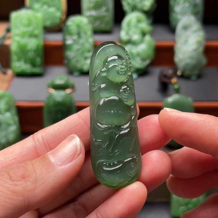 和田玉挂件未镶嵌