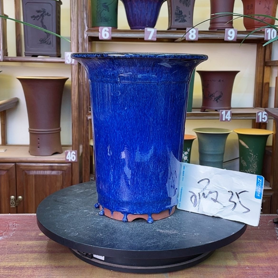 【闪购商品】紫砂花盆兰花455588455888866