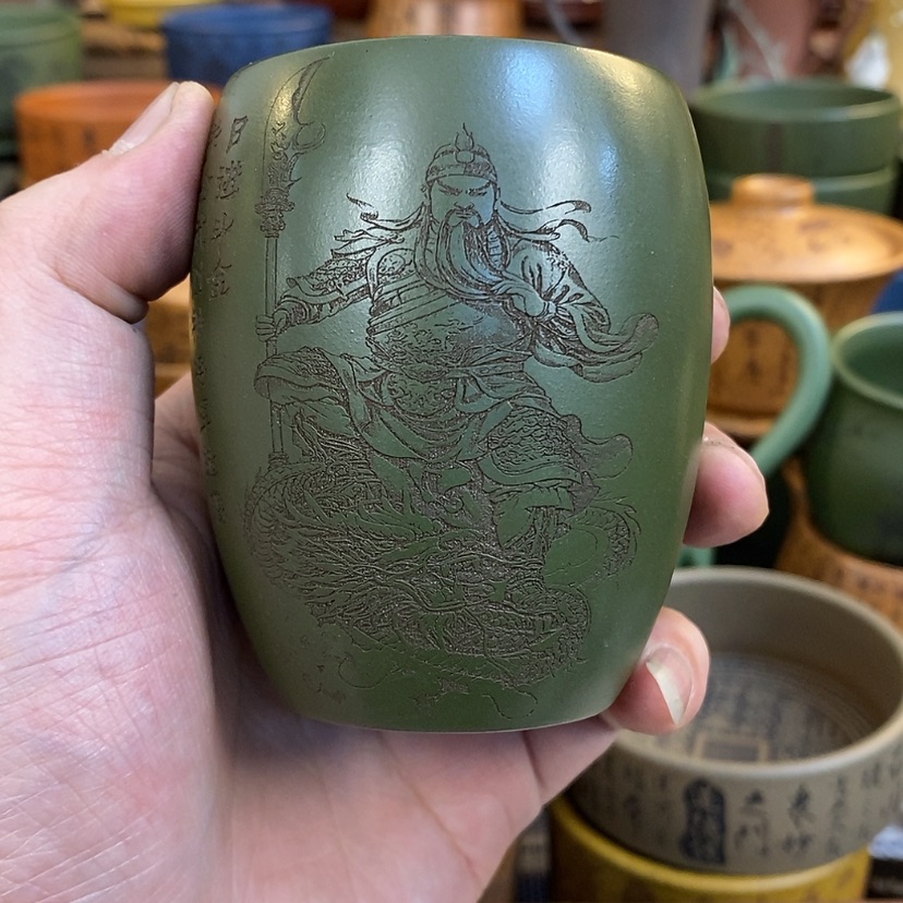 【闪购商品】紫砂杯子宜兴全手工紫砂杯