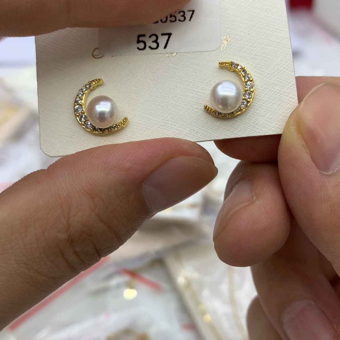 戒指合金淡水珍珠23