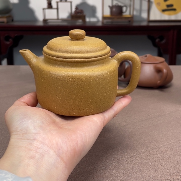 段泥茶壶得中220毫升
