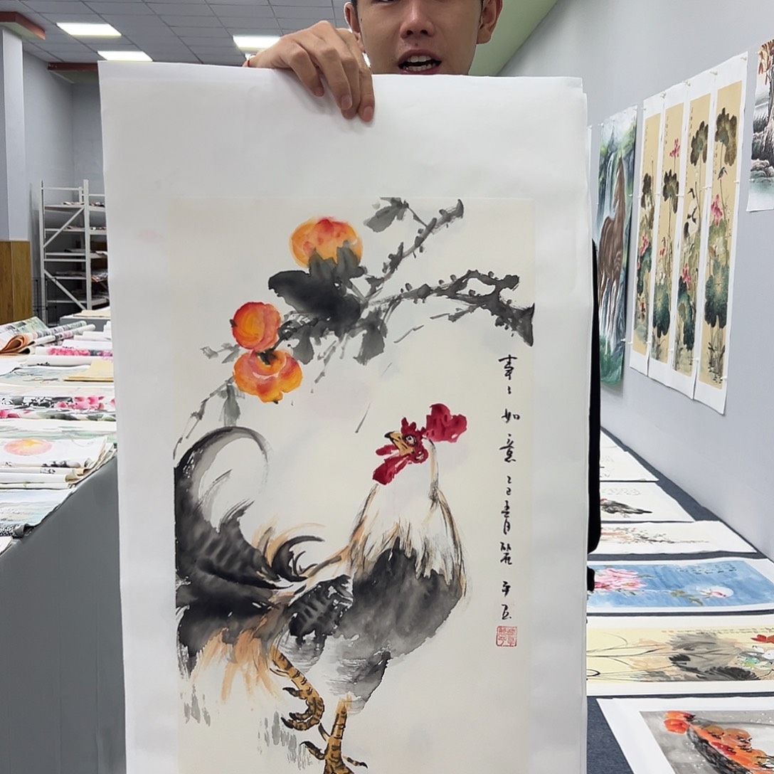国画国画作品纯手绘作品