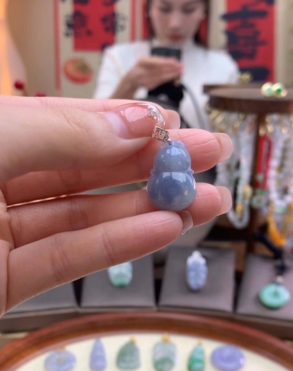 天然缅甸A货吊坠