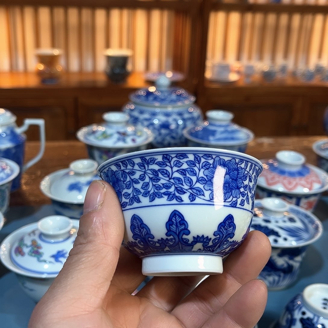 錡镇堂手工手绘绘杯