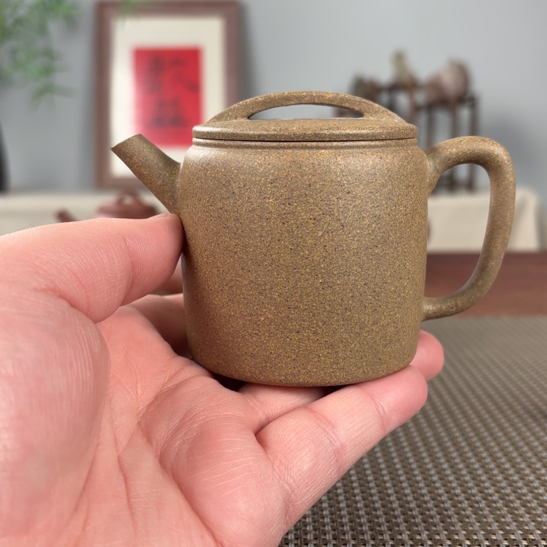 紫砂茶壶微瑕黄龙山原矿紫砂壶