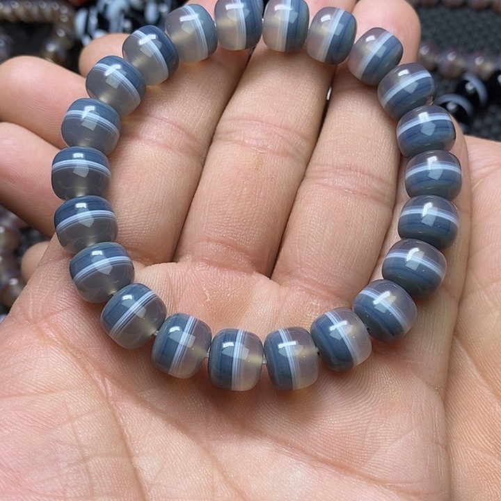 玛瑙/玉髓未镶嵌手链