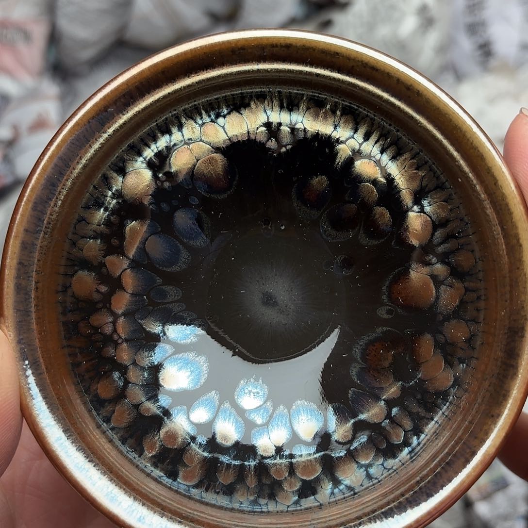 茶盏微瑕建盏主人杯一只