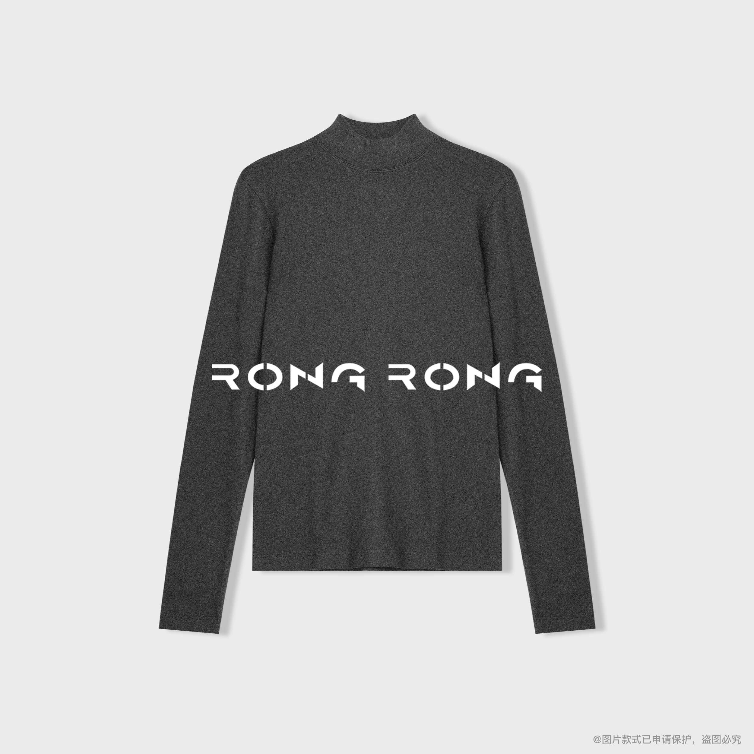 溶溶【氨基酸珍珠山羊绒T】RONGRONG山羊绒混纺保暖发热打底衫0828