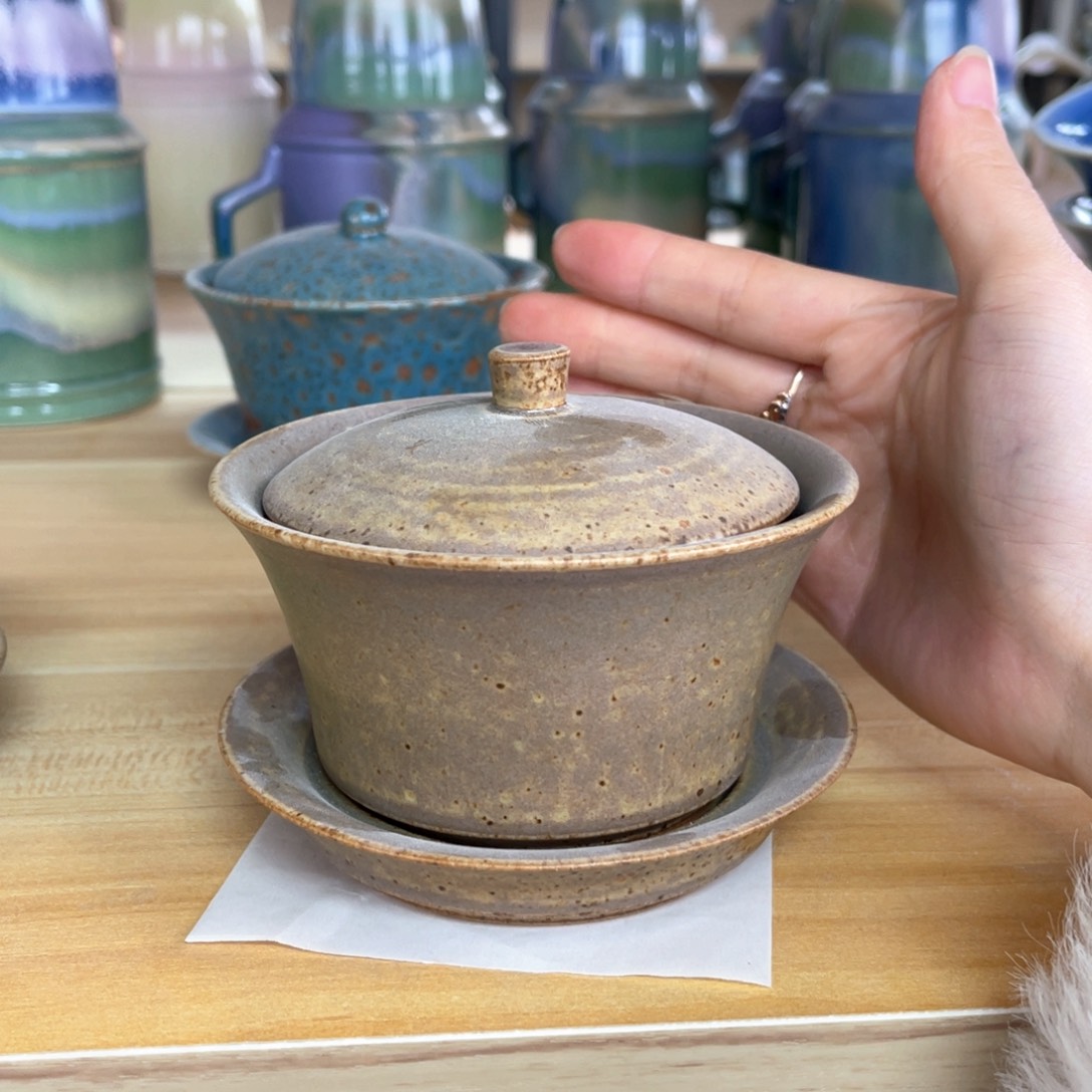 摆件木夕陶瓷手工茶器