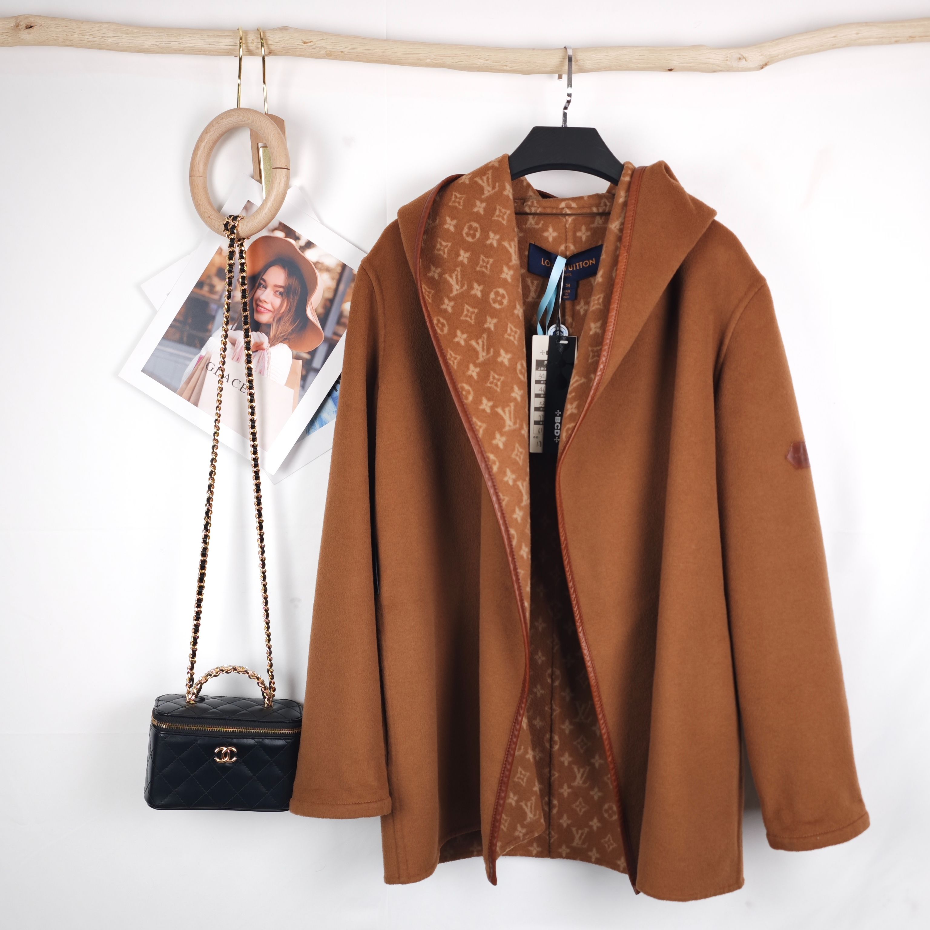 99新 LouisVuitton/路易威登 海囤J/LV上衣/34码/bc57030