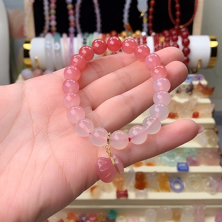 玛瑙/玉髓合金颈饰