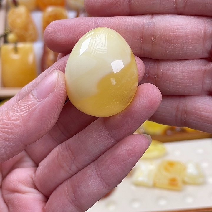 蜜蜡项链未镶嵌8.7克