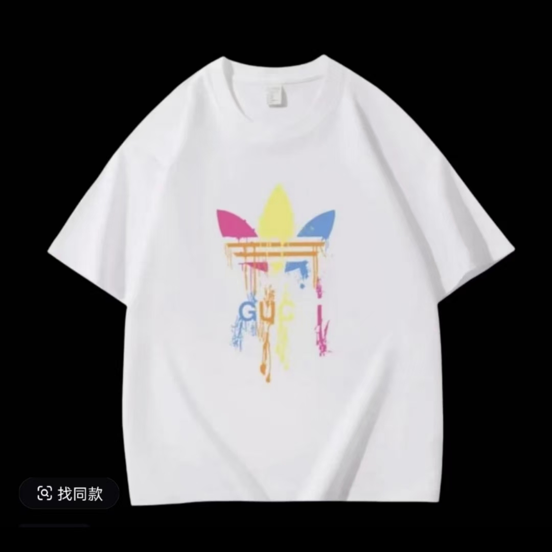 【一折粉丝福利】潮牌短袖T恤时尚宽松夏季男女同款