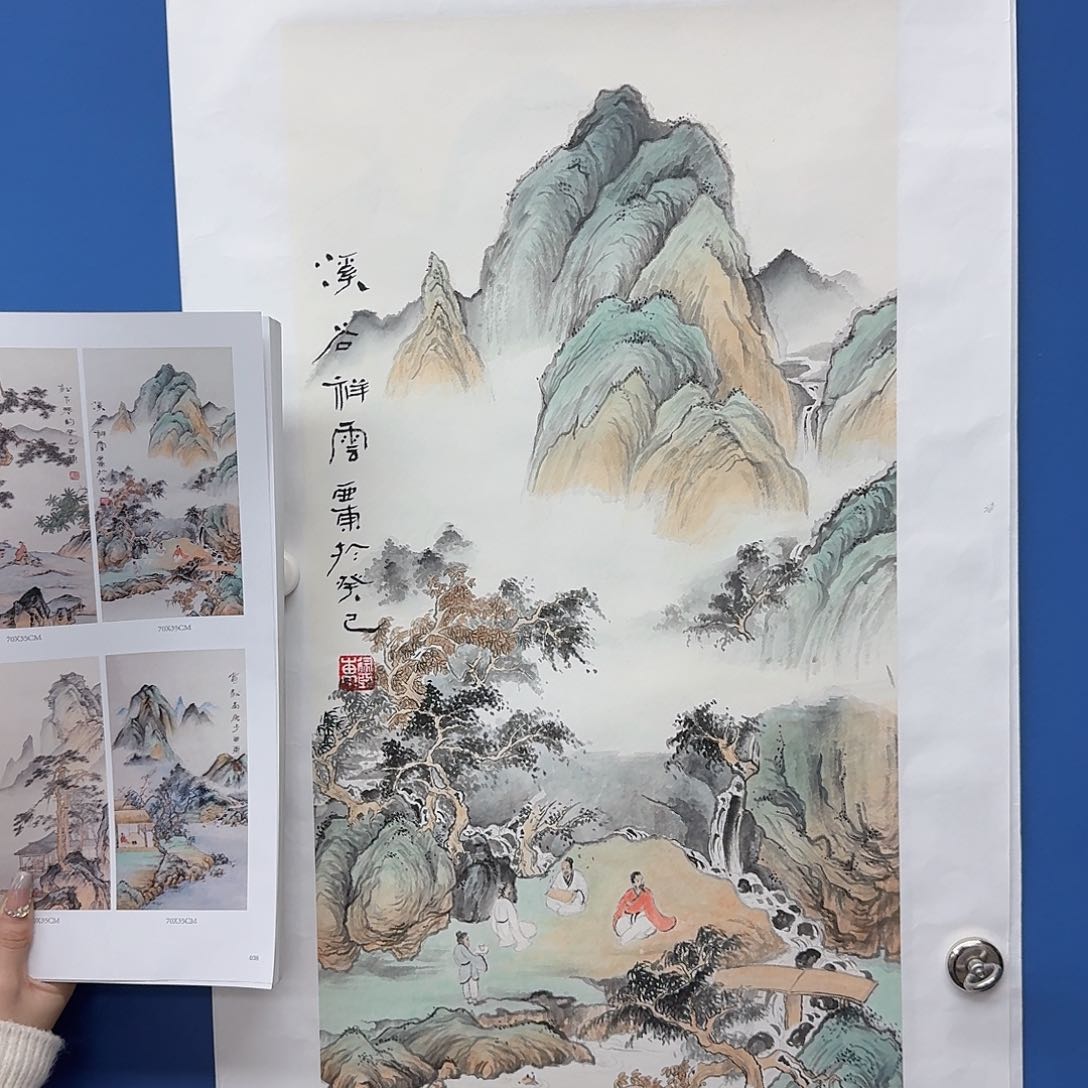 国画多次参加国内外重大