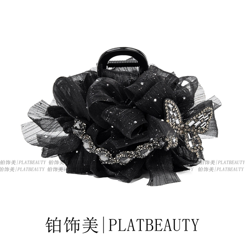 铂饰美 【星蝶】灵动蝴蝶抓夹 高级感优雅气质发饰