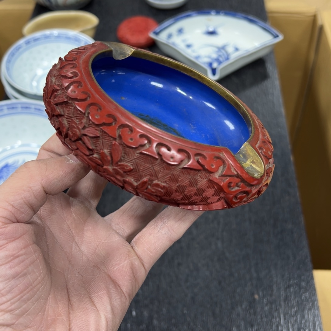 铜日本中古工艺品摆件