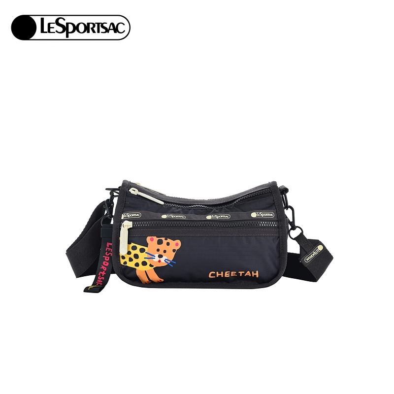 LeSportsac乐播诗逗鸭联名百搭外出通勤单肩腋下斜挎包琥珀流光