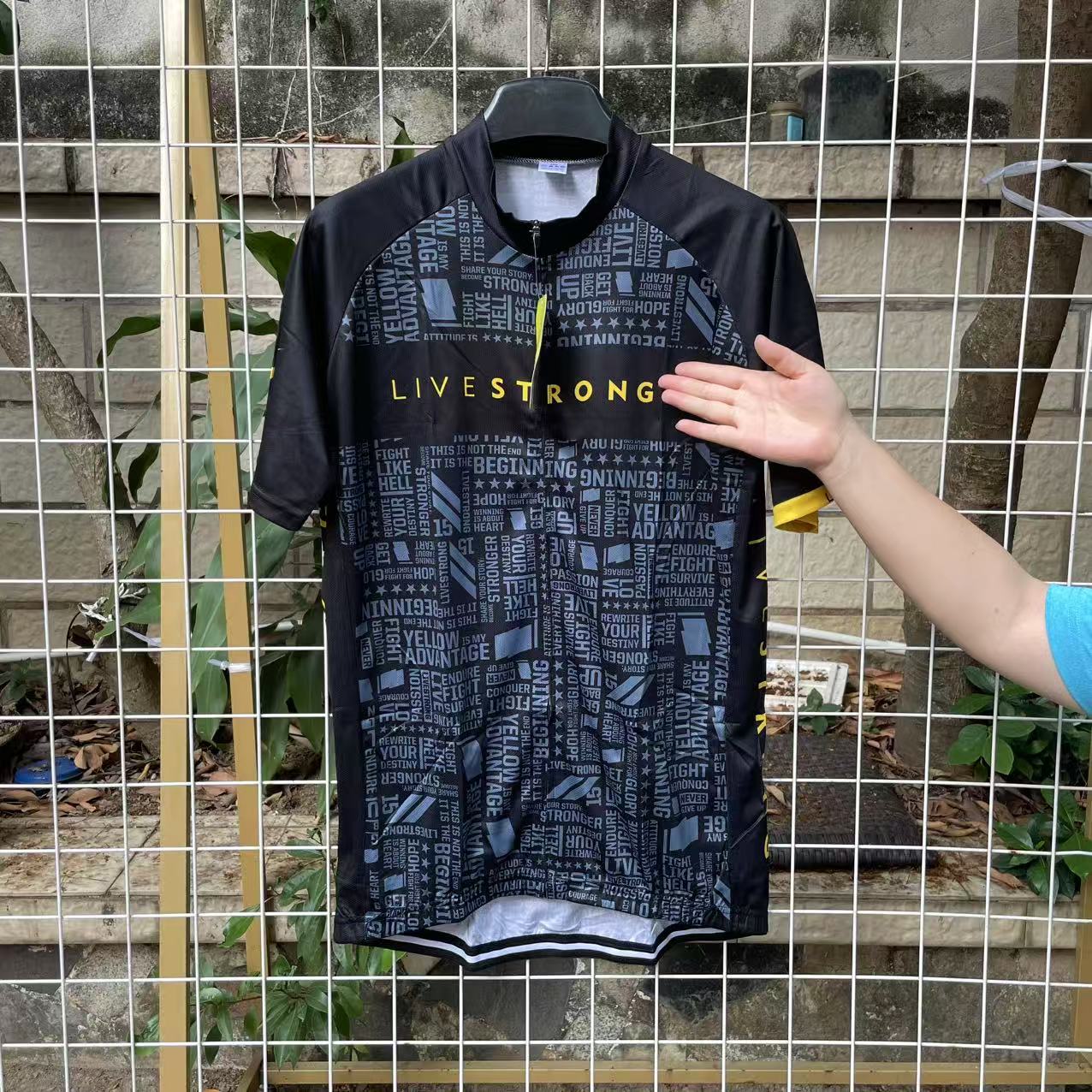 男装春夏季骑行服短袖短裤长袖长裤背带裤七分裤