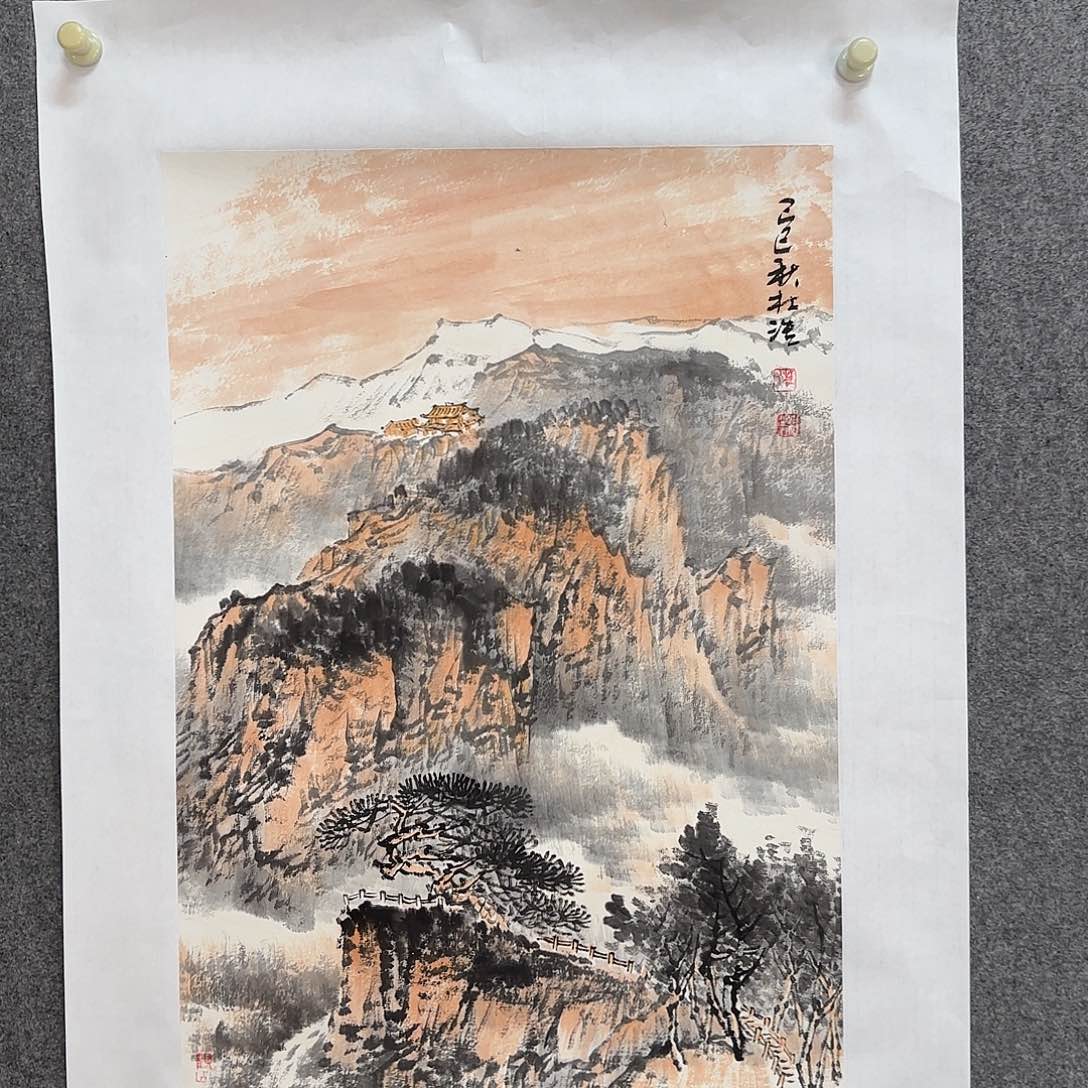国画zz杜浩老师手绘作品