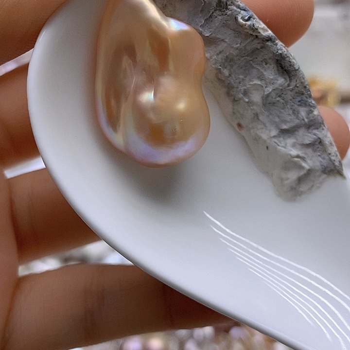 淡水珍珠未镶嵌吊坠(不含链)
