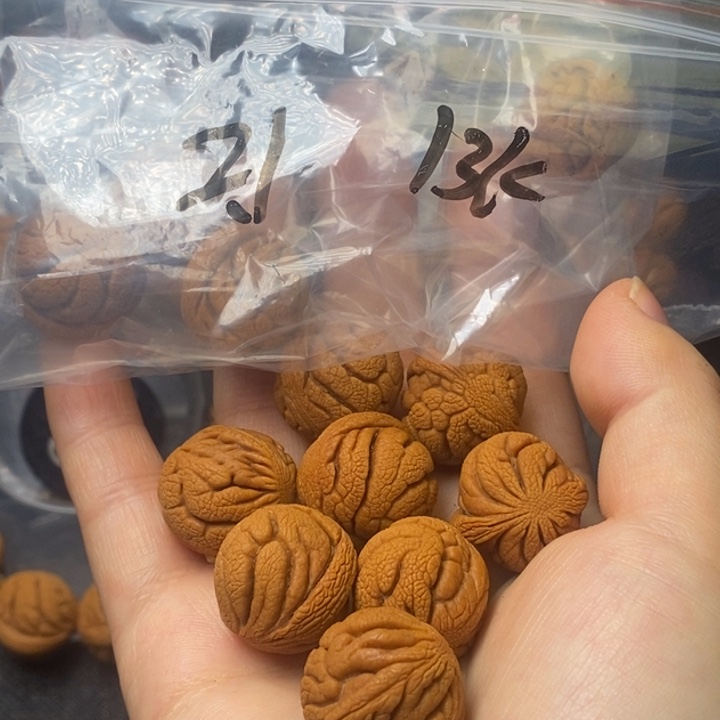 吊坠桃核秦岭山野生桃核