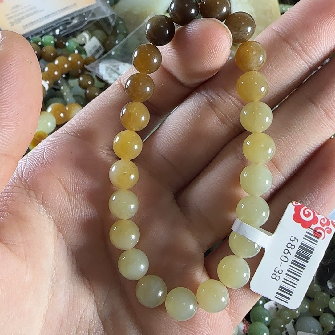 和田玉手链未镶嵌73