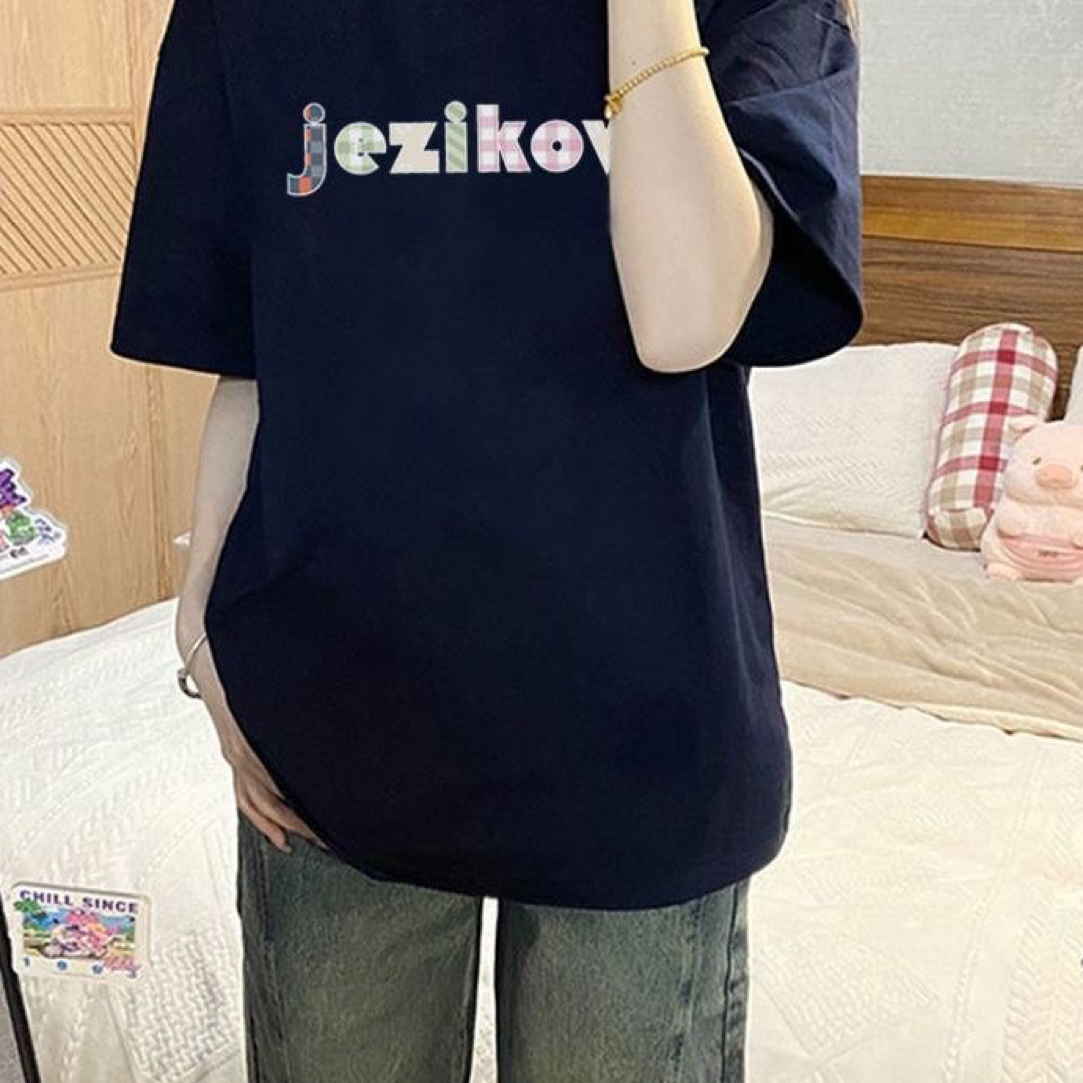 纯棉短袖t恤女2025新款爆款夏季正肩设计感黑色美式宽松半袖上衣