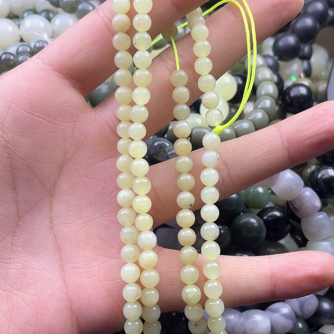 和田玉手串未镶嵌