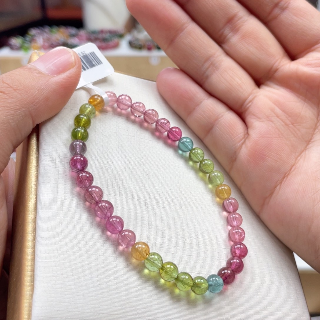 未镶嵌碧玺手串5.5mmmmmmmmm