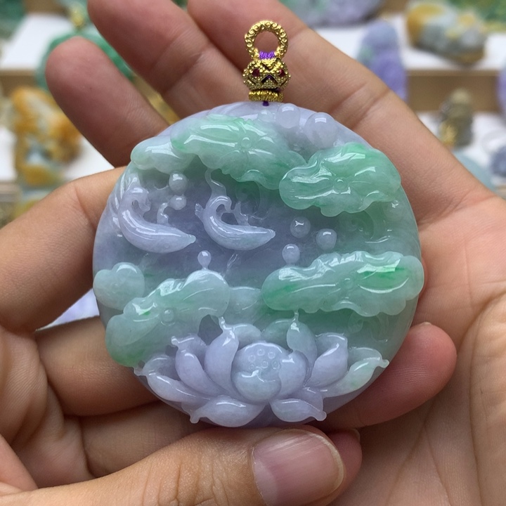 颈饰未镶嵌翡翠翡翠